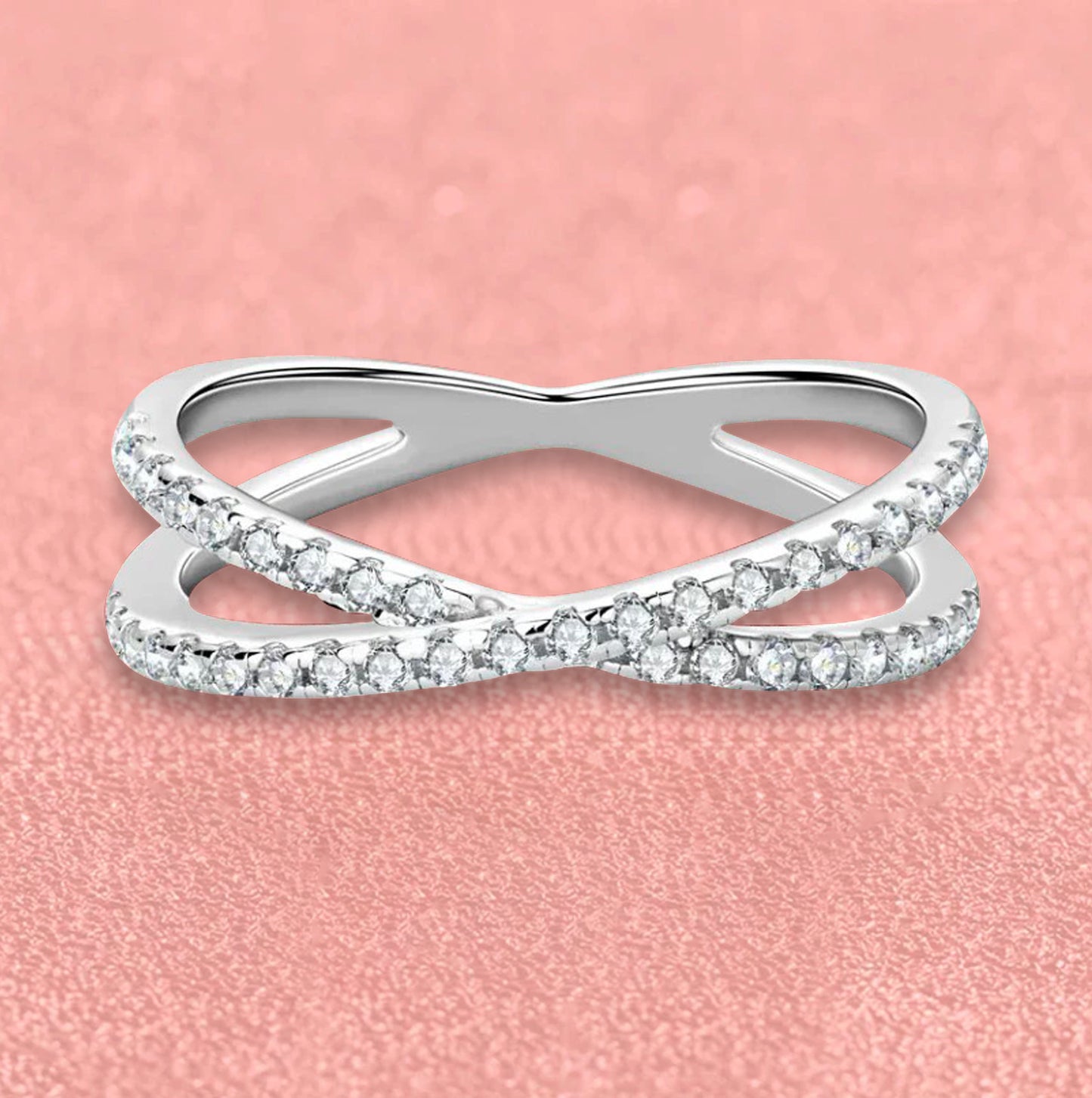 Forever Linked  Women's Moissanite Ring MoissaRight