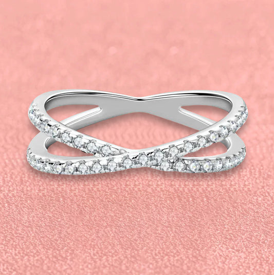 Forever Linked  Women's Moissanite Ring MoissaRight