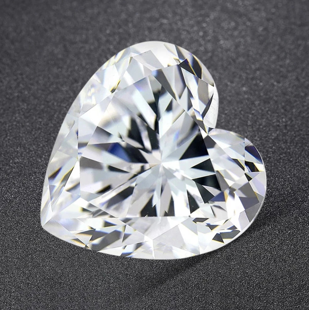 Heart of Eternity Moissanite Gemstone - Main Image