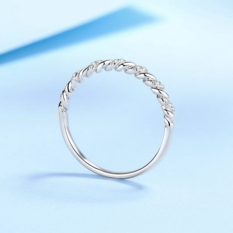 Women's Moissanite promise  Ring MoissaRight