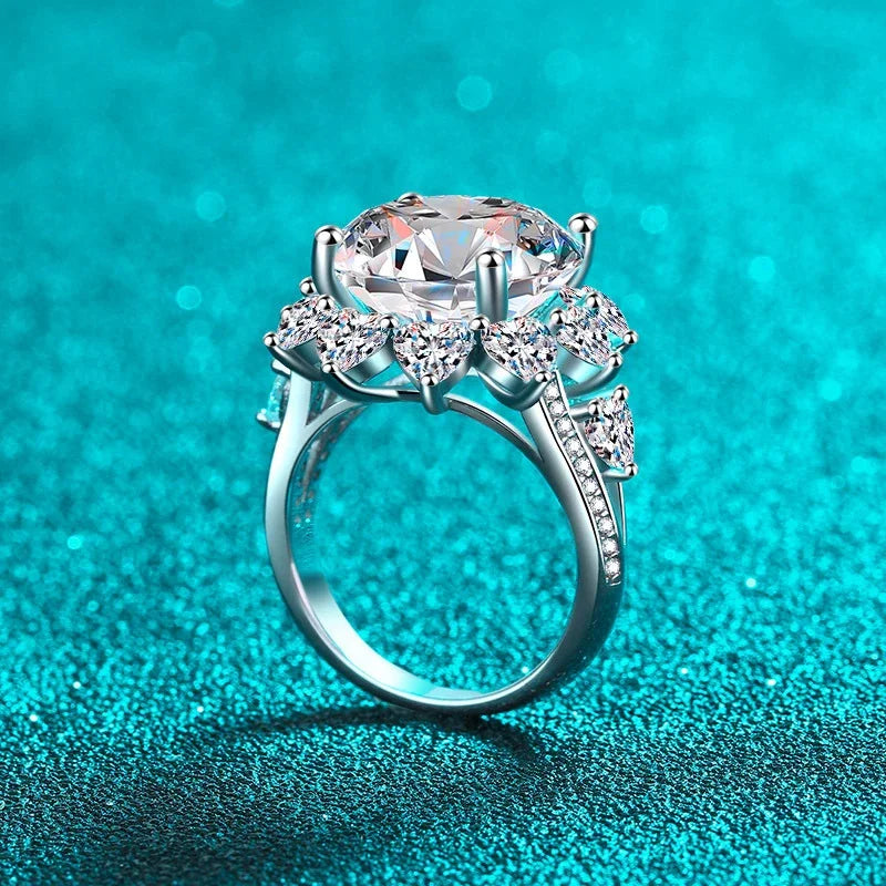 engagement rings moissanite for women's