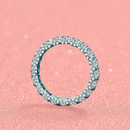 Halo Women's Moissanite Ring MoissaRight