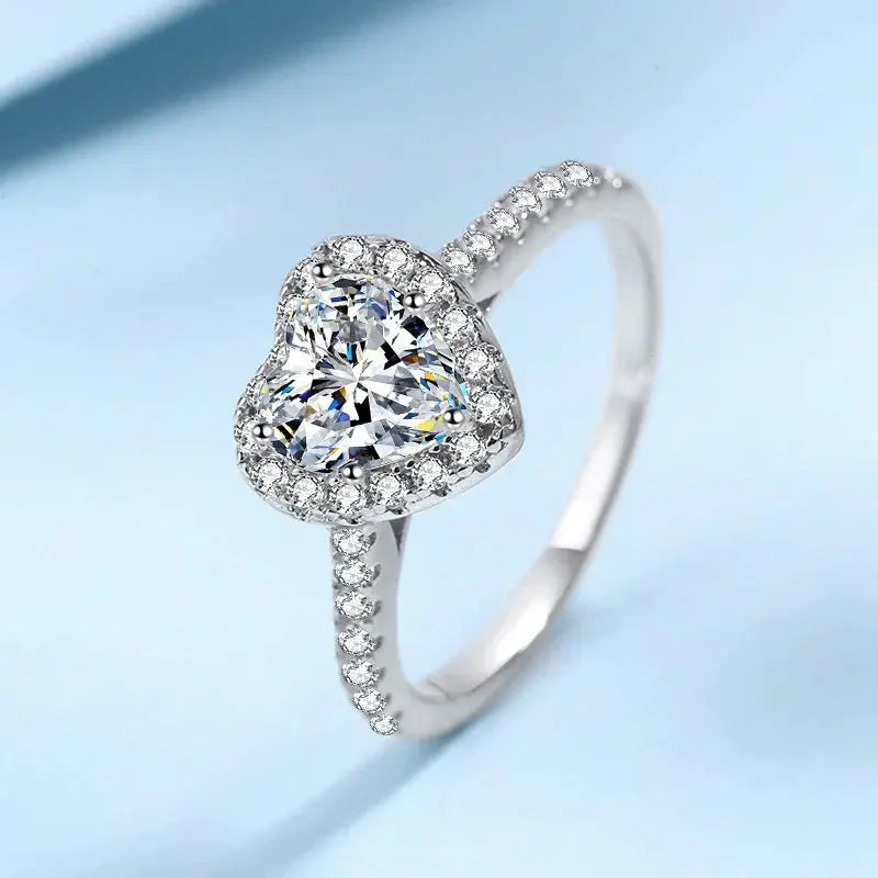 Boundless Love - 1ct Women's Moissanite Engagement Ring