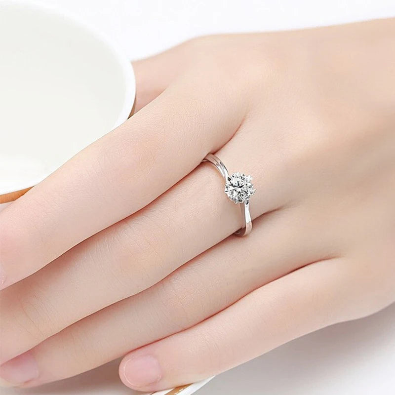 modest vow promise ring for women's