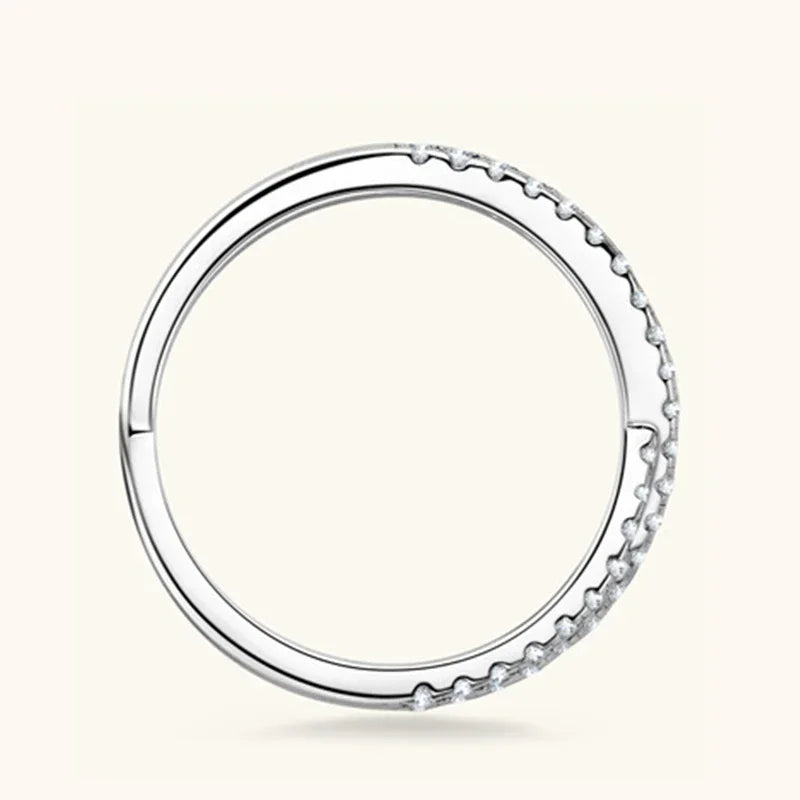 Women's Moissanite  Promise Ring