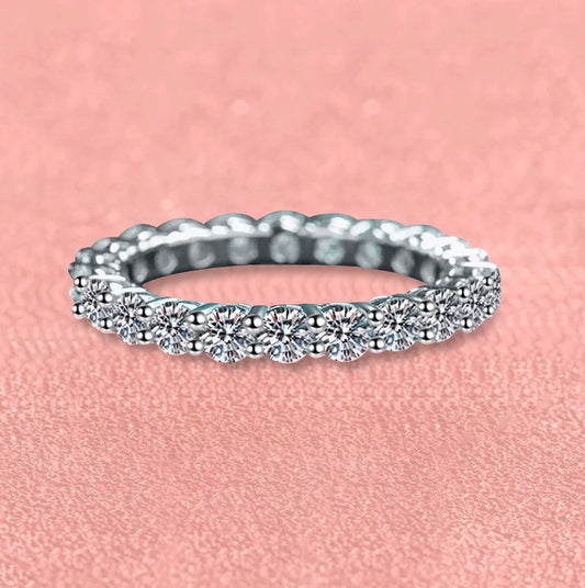 Women'smoissanite rings wedding