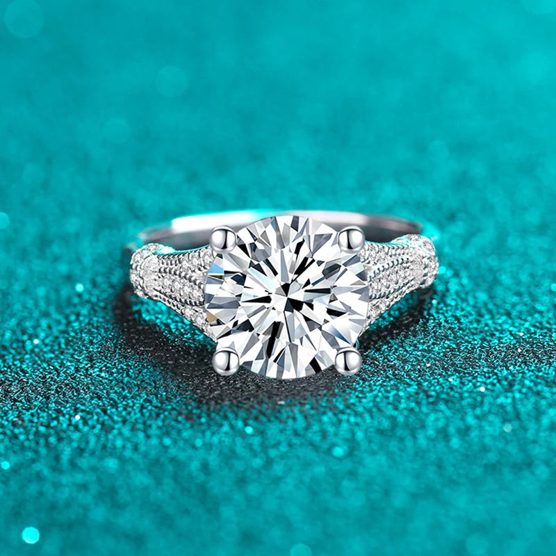 Moissanite  Engagement Ring For Women's  MoissaRight