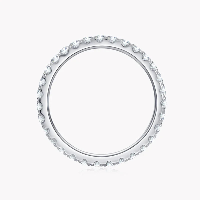 Women's Moissanite stone wedding  Ring MoissaRight