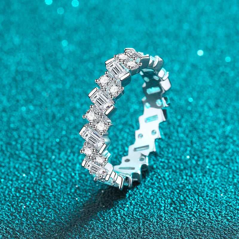 Women's wedding Moissanite Ring MoissaRight