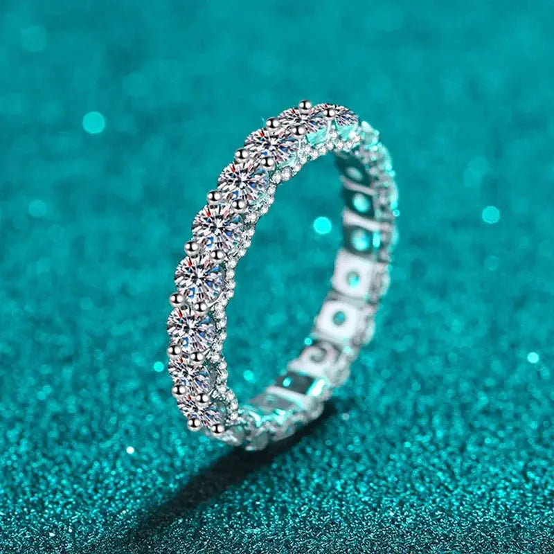 Halo wedding Women's Moissanite Ring MoissaRight