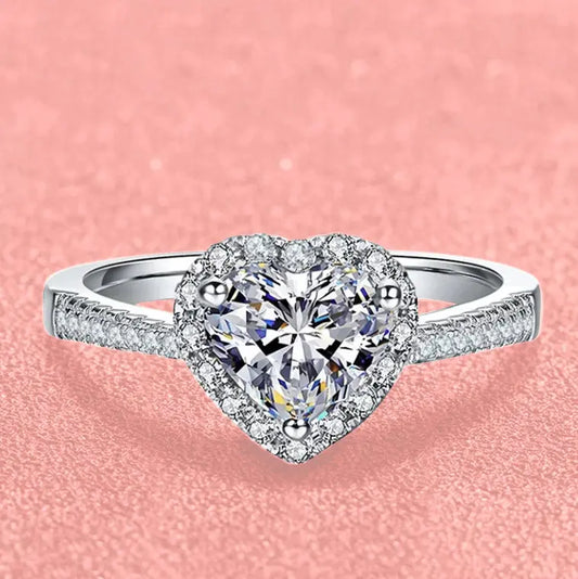 Boundless Love - 1ct Women's Moissanite Engagement Ring MoissaRight