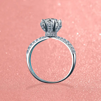 Glistening Horizon - 1/2/3/5ct Women's Moissanite Ring MoissaRight