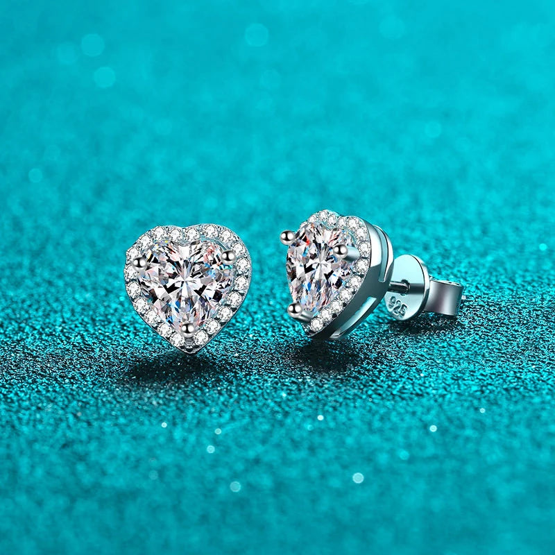 Sparkling Affection - 0.5-2ct Moissanite Earrings MoissaRight