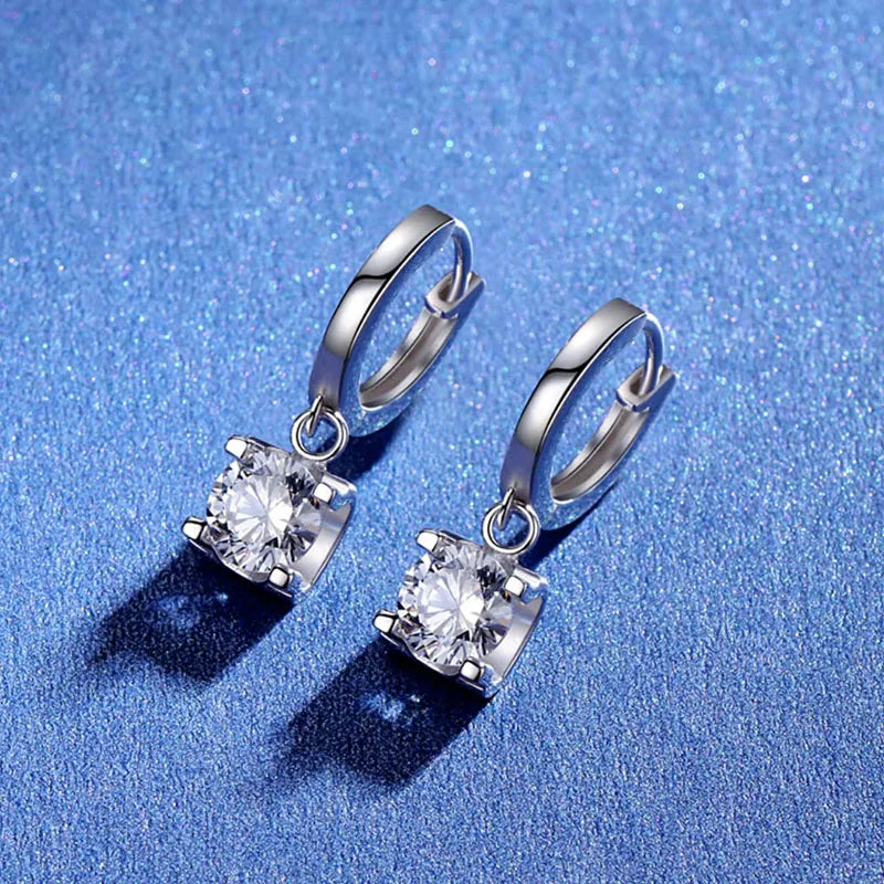 Hanging Beauty - 0.5-2ct Moissanite Earrings MoissaRight