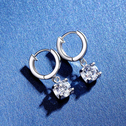 Hanging Beauty - 0.5-2ct Moissanite Earrings MoissaRight