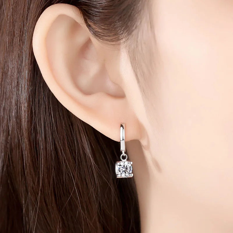 Hanging Beauty - 0.5-2ct Moissanite Earrings MoissaRight