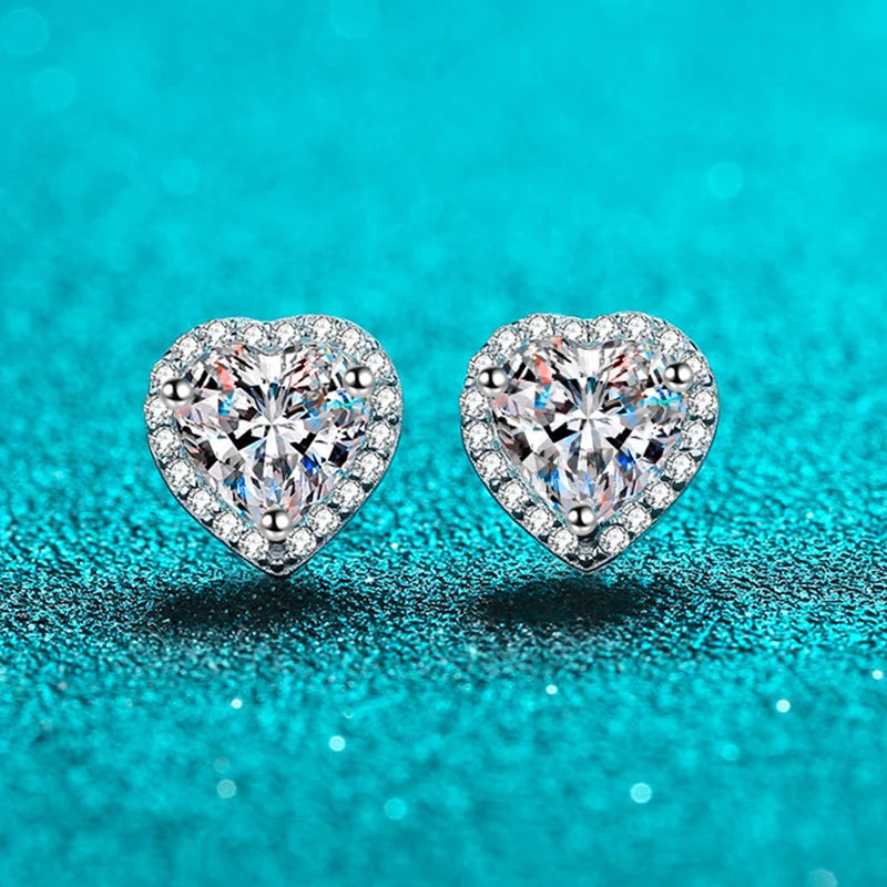 Sparkling Affection - 0.5-2ct Moissanite Earrings MoissaRight