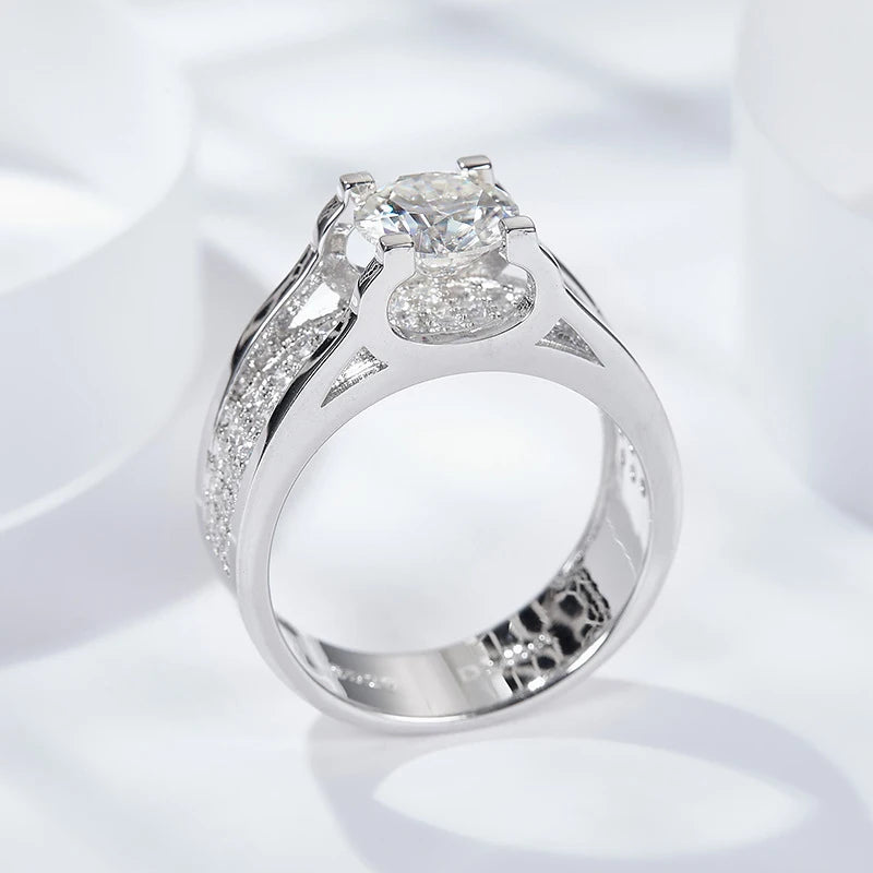 MoissaRight's Majesty - 1/2ct Men's Moissanite Ring MoissaRight