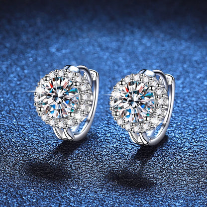 Radiant Starlight - 0.5/1ct Moissanite Earrings MoissaRight