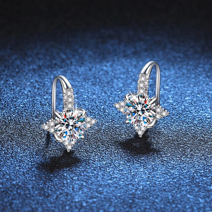 Flashing Star - 0.5/1ct Moissanite/Zircon Earrings MoissaRight