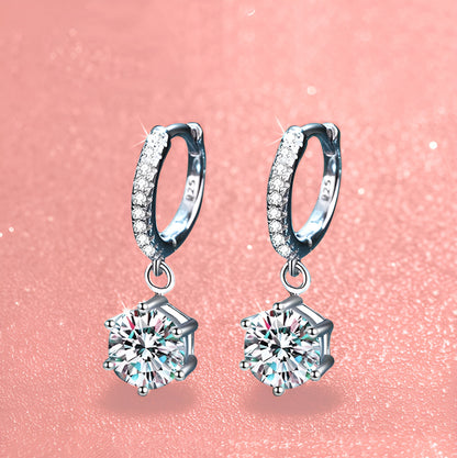 Stellar MoissaRight Orbit - 0.5/1ct Moissanite Earrings MoissaRight