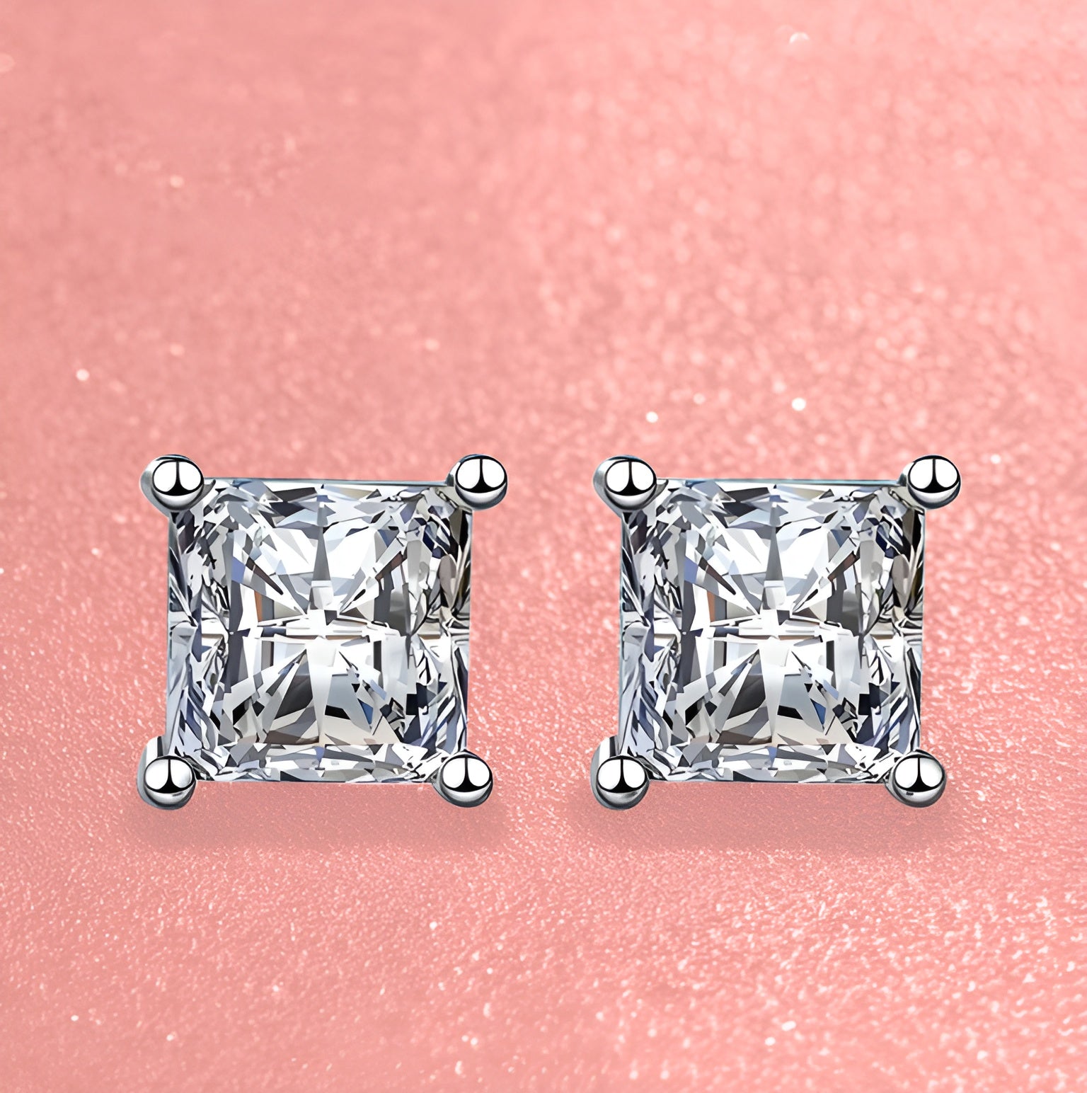 Elegant Centrepiece - 0.6/1/2ct Moissanite Stud Earrings MoissaRight