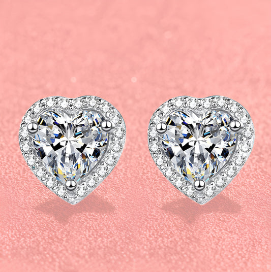 Sparkling Affection - 0.5-2ct Moissanite Earrings MoissaRight