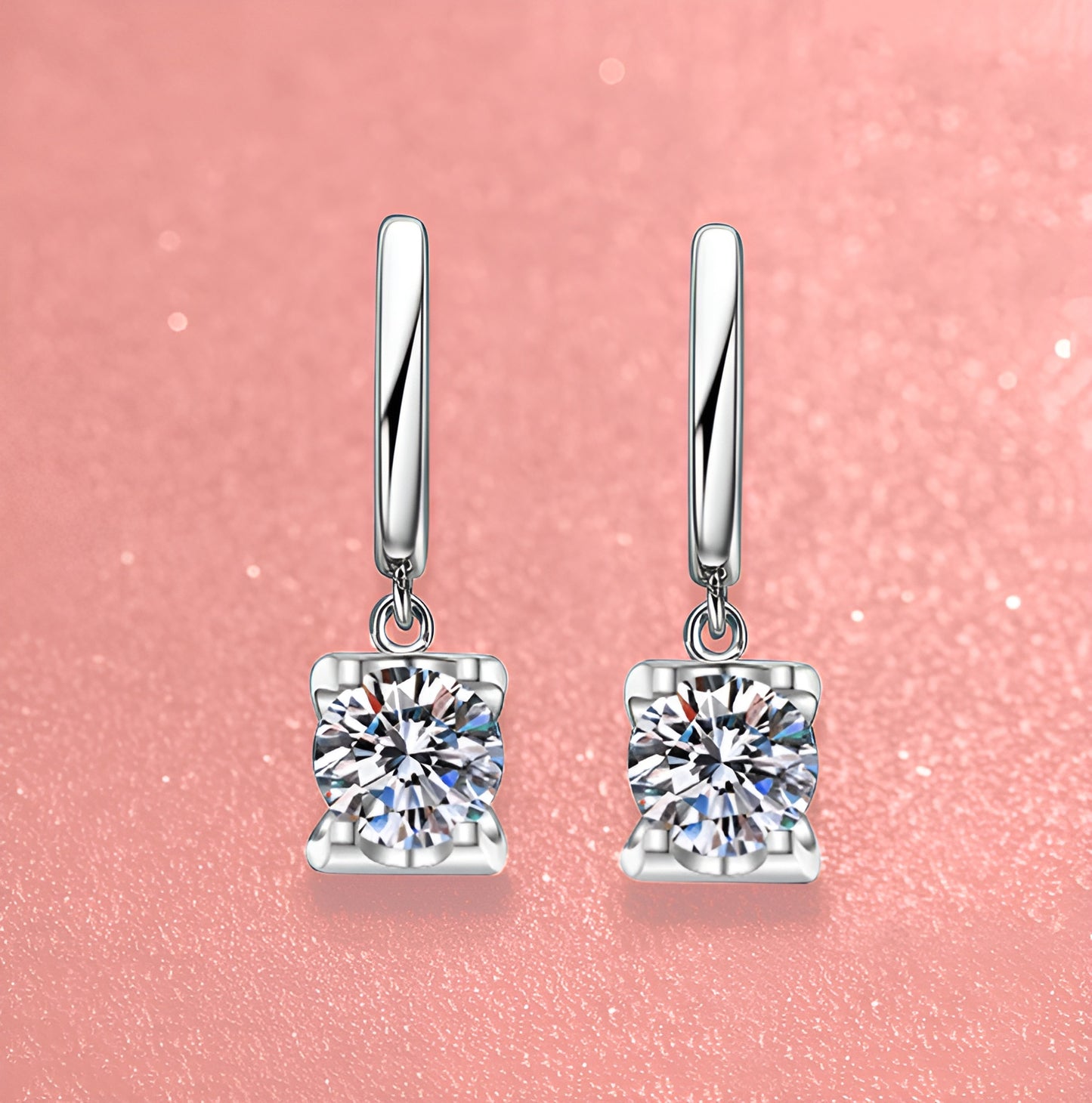 Hanging Beauty - 0.5-2ct Moissanite Earrings MoissaRight