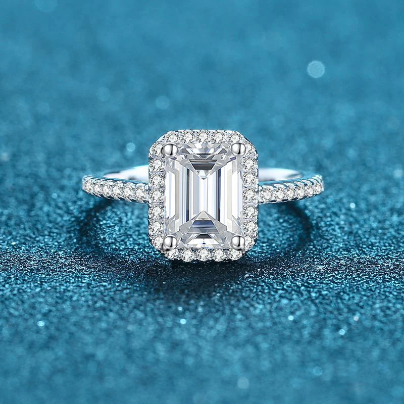 Widening Elegance - 1/2ct Women's Moissanite Ring MoissaRight