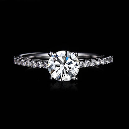 Glimmering Unity - 1/2/3ct Women's Moissanite Ring MoissaRight