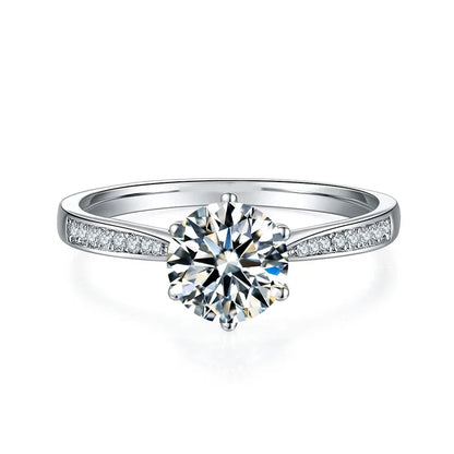 moissanite promise ring 