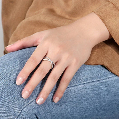 linked affordable promise ring 