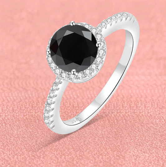 Midnight Promise Ring MoissaRight