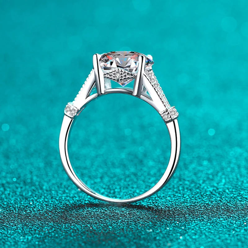 engagement moissanite rings for women's