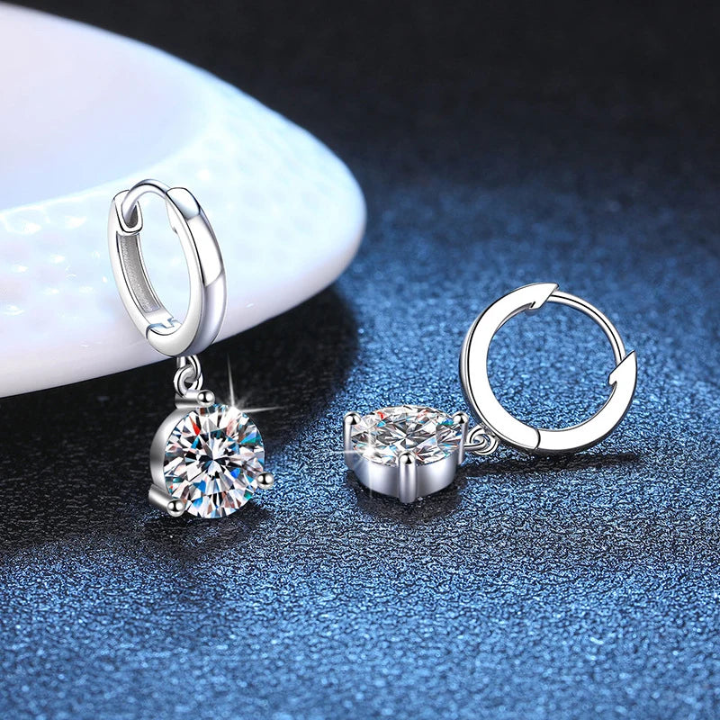 Moissanite Drop EarringsMoissaRight